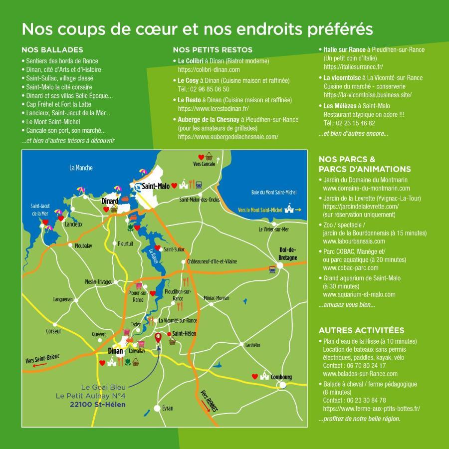 Chambres D'Hotes Saint-Hélen المظهر الخارجي الصورة
